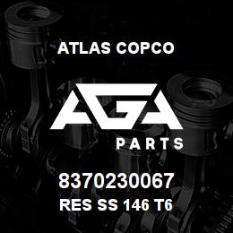8370230067 Atlas Copco RES SS 146 T6 | AGA Parts