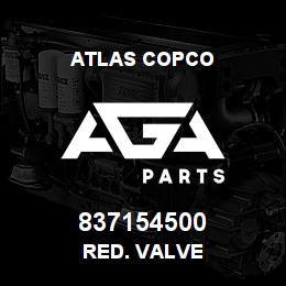837154500 Atlas Copco RED. VALVE | AGA Parts