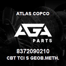 8372090210 Atlas Copco CBT TCI S GEOB.METH.II SMS | AGA Parts