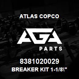 8381020029 Atlas Copco BREAKER KIT 1-1/8" | AGA Parts
