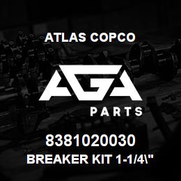 8381020030 Atlas Copco BREAKER KIT 1-1/4" | AGA Parts