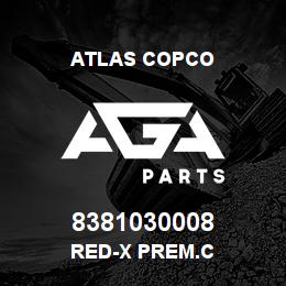 8381030008 Atlas Copco RED-X PREM.C | AGA Parts