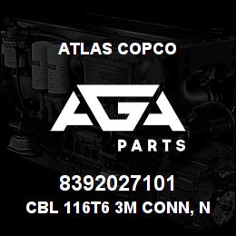 8392027101 Atlas Copco CBL 116T6 3M CONN, NW BOX | AGA Parts