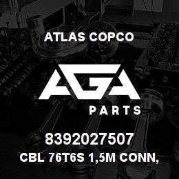 8392027507 Atlas Copco CBL 76T6S 1,5M CONN, CR50 BOX | AGA Parts