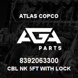 8392063300 Atlas Copco CBL NK 5FT WITH LOCKMATIC | AGA Parts