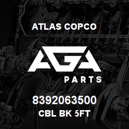 8392063500 Atlas Copco CBL BK 5FT | AGA Parts