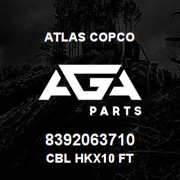 8392063710 Atlas Copco CBL HKX10 FT | AGA Parts