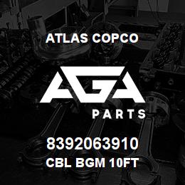 8392063910 Atlas Copco CBL BGM 10FT | AGA Parts