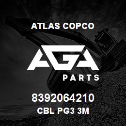 8392064210 Atlas Copco CBL PG3 3M | AGA Parts