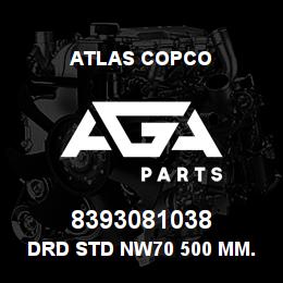 8393081038 Atlas Copco DRD STD NW70 500 MM. | AGA Parts