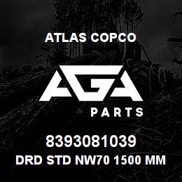 8393081039 Atlas Copco DRD STD NW70 1500 MM. | AGA Parts
