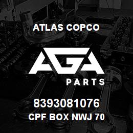 8393081076 Atlas Copco CPF BOX NWJ 70 | AGA Parts