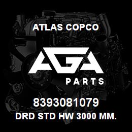 8393081079 Atlas Copco DRD STD HW 3000 MM. | AGA Parts