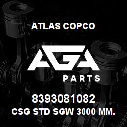 8393081082 Atlas Copco CSG STD SGW 3000 MM. | AGA Parts
