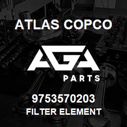 9753570203 Atlas Copco FILTER ELEMENT | AGA Parts