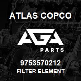 9753570212 Atlas Copco FILTER ELEMENT | AGA Parts