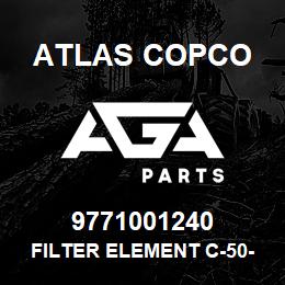 9771001240 Atlas Copco FILTER ELEMENT C-50-10/G4(AC) | AGA Parts