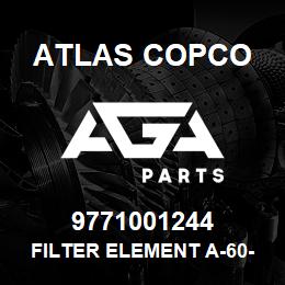 9771001244 Atlas Copco FILTER ELEMENT A-60-15(AC) | AGA Parts
