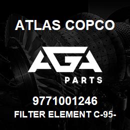 9771001246 Atlas Copco FILTER ELEMENT C-95-15/G4(AC) | AGA Parts