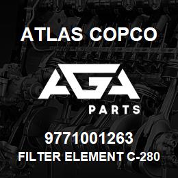 9771001263 Atlas Copco FILTER ELEMENT C-280-51(AC) | AGA Parts