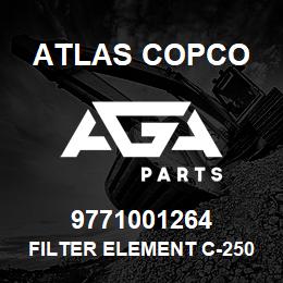 9771001264 Atlas Copco FILTER ELEMENT C-250-85/G4(AC | AGA Parts