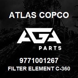 9771001267 Atlas Copco FILTER ELEMENT C-360-85/G4(AC | AGA Parts