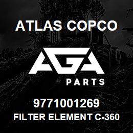 9771001269 Atlas Copco FILTER ELEMENT C-360-85(AC) | AGA Parts