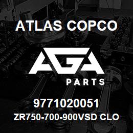 9771020051 Atlas Copco ZR750-700-900VSD CLOSE CIRCUIT | AGA Parts