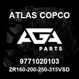 9771020103 Atlas Copco ZR160-200-250-315VSD ER | AGA Parts