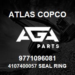 9771096081 Atlas Copco 4107400057 SEAL RING | AGA Parts