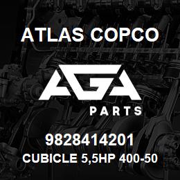 9828414201 Atlas Copco CUBICLE 5,5HP 400-50/440-60 | AGA Parts
