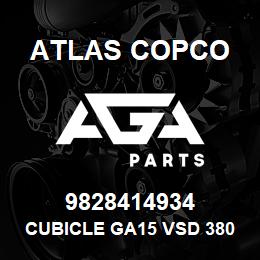 9828414934 Atlas Copco CUBICLE GA15 VSD 380V P CE | AGA Parts