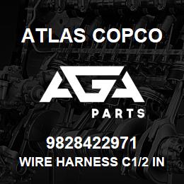 9828422971 Atlas Copco WIRE HARNESS C1/2 IN 230/50-60 | AGA Parts