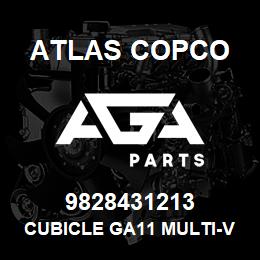 9828431213 Atlas Copco CUBICLE GA11 MULTI-V UL FF | AGA Parts