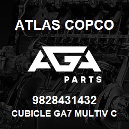 9828431432 Atlas Copco CUBICLE GA7 MULTIV CSA FF GRAP | AGA Parts