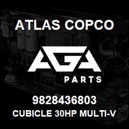 9828436803 Atlas Copco CUBICLE 30HP MULTI-V UL | AGA Parts