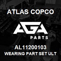 AL11200103 Atlas Copco WEARING PART SET ULTRAMAT 100 | AGA Parts