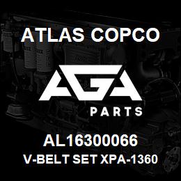 AL16300066 Atlas Copco V-BELT SET XPA-1360 (3) | AGA Parts