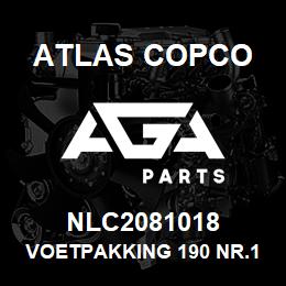 NLC2081018 Atlas Copco VOETPAKKING 190 NR.18 | AGA Parts