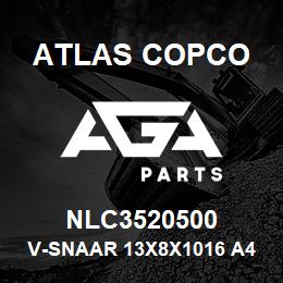 NLC3520500 Atlas Copco V-SNAAR 13X8X1016 A40 | AGA Parts