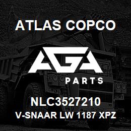 NLC3527210 Atlas Copco V-SNAAR LW 1187 XPZ | AGA Parts
