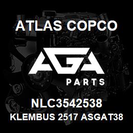 NLC3542538 Atlas Copco KLEMBUS 2517 ASGAT38MM | AGA Parts