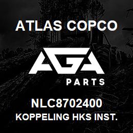 NLC8702400 Atlas Copco KOPPELING HKS INST. 3/4X22MM | AGA Parts