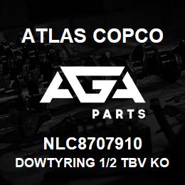 NLC8707910 Atlas Copco DOWTYRING 1/2 TBV KOPPELING | AGA Parts