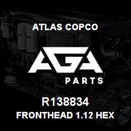 R138834 Atlas Copco FRONTHEAD 1.12 HEX | AGA Parts