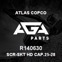 R140630 Atlas Copco SCR-SKT HD CAP.25-28 | AGA Parts