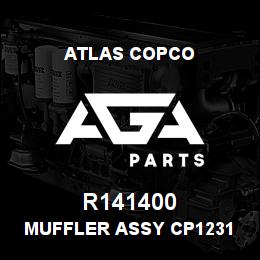 R141400 Atlas Copco MUFFLER ASSY CP1231 | AGA Parts