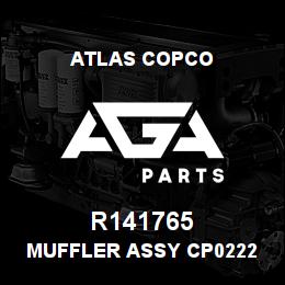 R141765 Atlas Copco MUFFLER ASSY CP0222 | AGA Parts