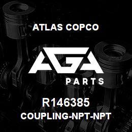 R146385 Atlas Copco COUPLING-NPT-NPT | AGA Parts