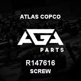 R147616 Atlas Copco SCREW | AGA Parts
